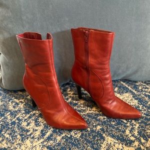 Nine West Leather Booties